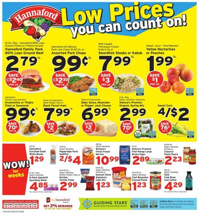 Hannaford (NY) Weekly Ad Flyer July 10 to July 17