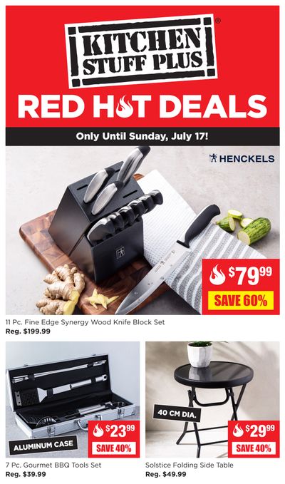 Kitchen Stuff Plus Red Hot Deals Flyer July 11 to 17