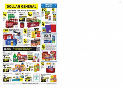Dollar General (MS) Weekly Ad Flyer July 11 to July 18