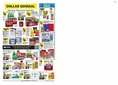 Dollar General (AL) Weekly Ad Flyer July 11 to July 18