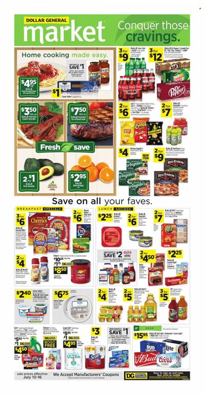 Dollar General (TN) Weekly Ad Flyer July 11 to July 18