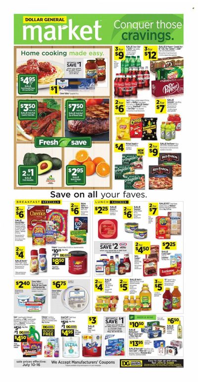 Dollar General (FL) Weekly Ad Flyer July 11 to July 18