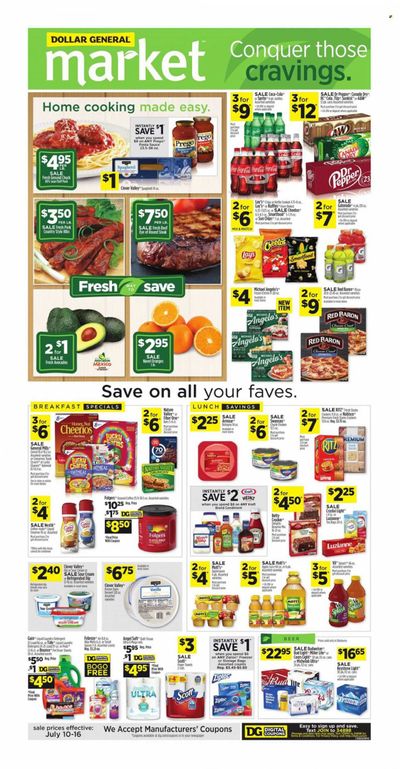 Dollar General (OK) Weekly Ad Flyer July 11 to July 18