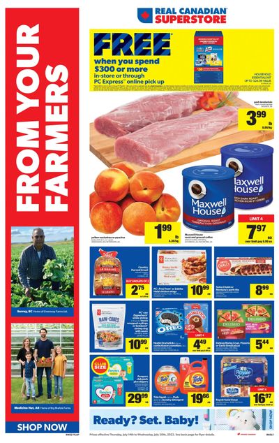 Real Canadian Superstore (West) Flyer July 14 to 20