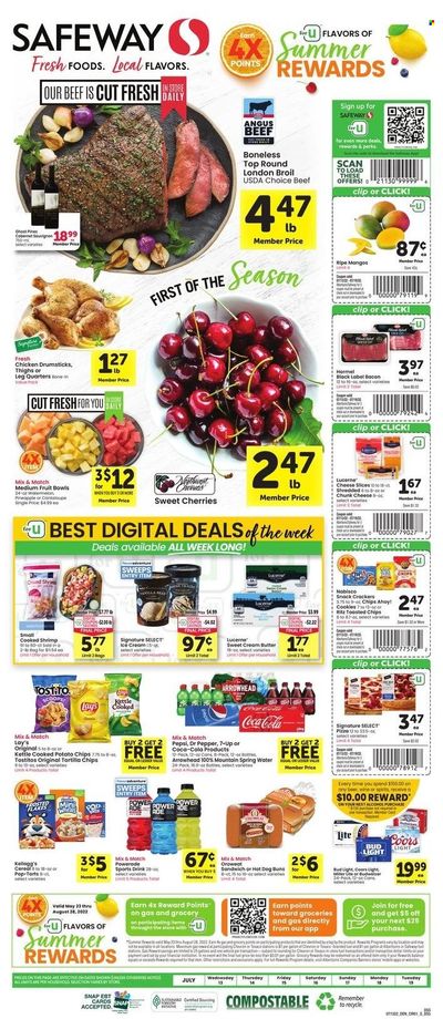Safeway (SD) Weekly Ad Flyer July 12 to July 19