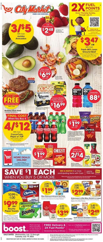 City Market (CO, UT, WY) Weekly Ad Flyer July 12 to July 19