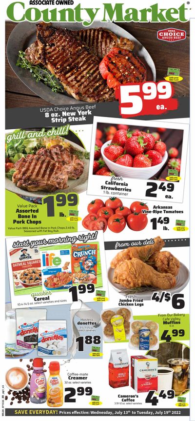 County Market (IL, IN, MO) Weekly Ad Flyer July 12 to July 19