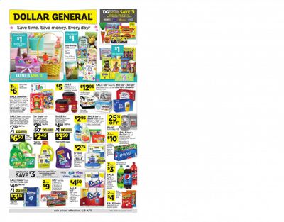 Dollar General Weekly Ad & Flyer April 5 to 11