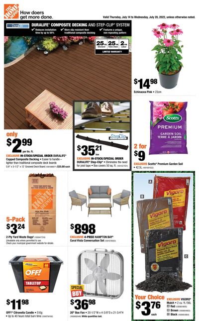 Home Depot (BC) Flyer July 14 to 20