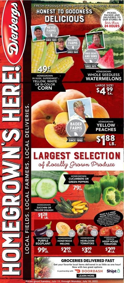 Dierbergs (IL, MO) Weekly Ad Flyer July 13 to July 20