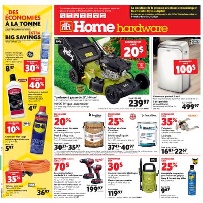 Home Hardware (QC) Flyer July 14 to 20
