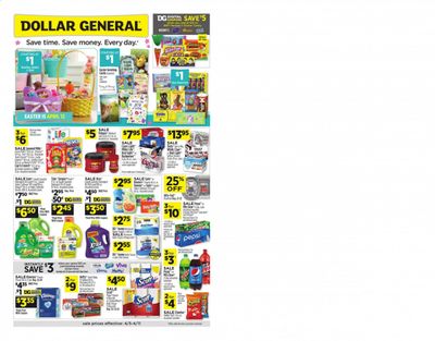 Dollar General Weekly Ad & Flyer April 5 to 11 Dollar General Weekly Ad & Flyer April 5 to 11