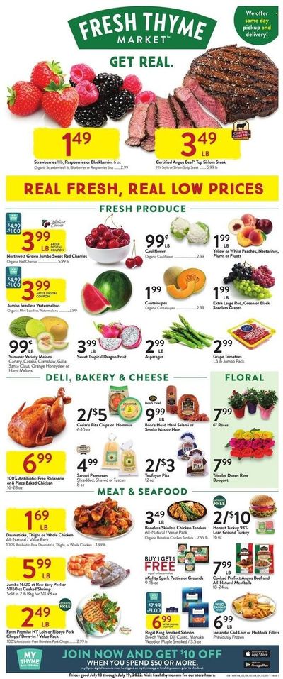 Fresh Thyme Weekly Ad Flyer July 14 to July 21