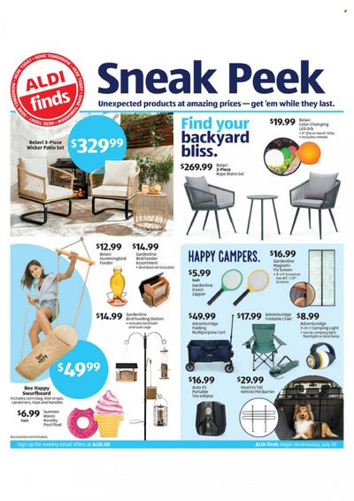 ALDI Weekly Ad Flyer July 14 to July 21
