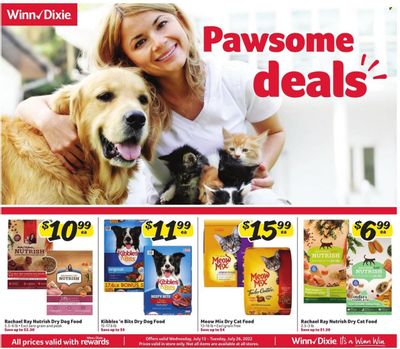 Winn Dixie (AL, FL, GA, LA) Weekly Ad Flyer July 14 to July 21