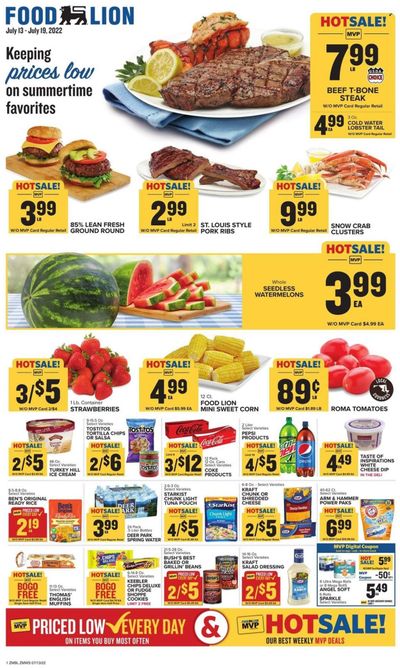 Food Lion (MD) Weekly Ad Flyer July 14 to July 21