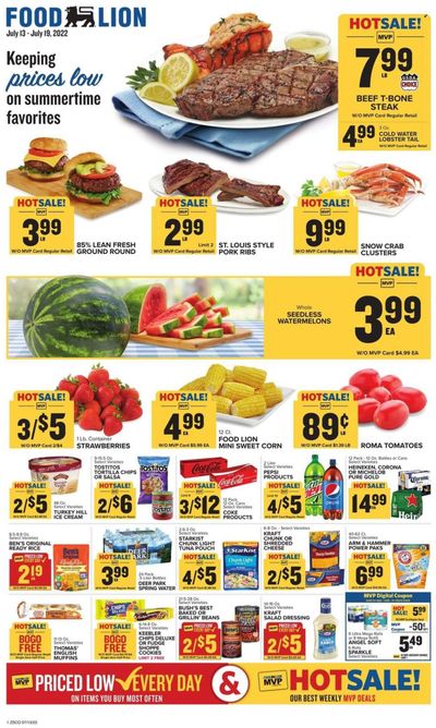 Food Lion (SC) Weekly Ad Flyer July 14 to July 21