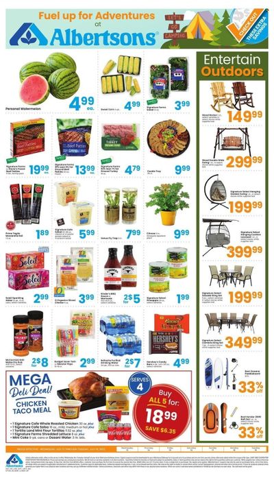 Albertsons (CA, ID, LA, MT, OR, TX, WA) Weekly Ad Flyer July 14 to July 21