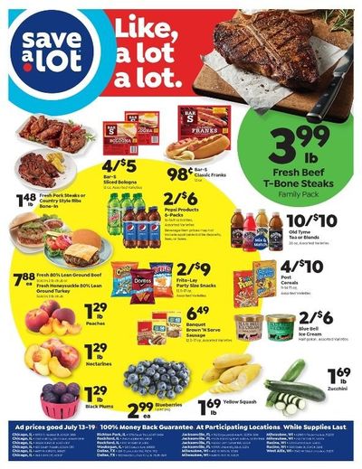Save a Lot Weekly Ad Flyer July 14 to July 21