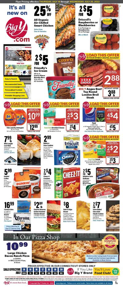 Big Y (MA) Weekly Ad Flyer July 14 to July 21