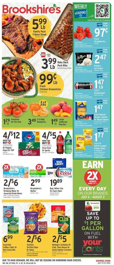 Brookshires (AR, LA, TX) Weekly Ad Flyer July 14 to July 21