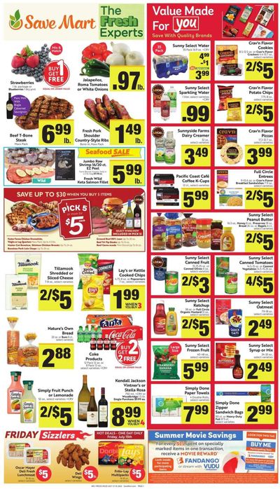 Save Mart (CA, NV) Weekly Ad Flyer July 14 to July 21