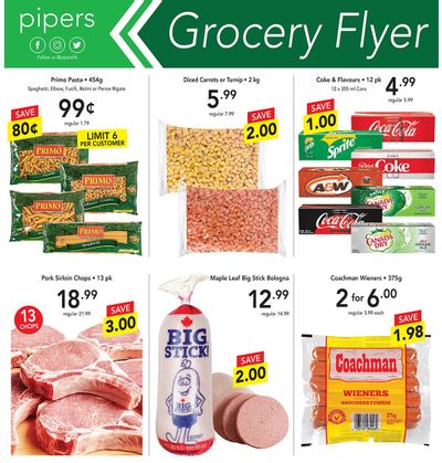 Pipers Superstore Flyer July 14 to 20