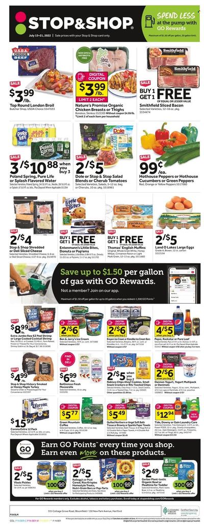 Stop & Shop (CT) Weekly Ad Flyer July 14 to July 21