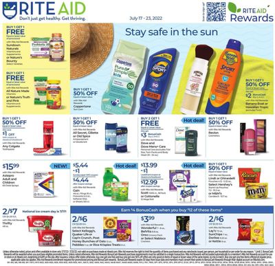 RITE AID Weekly Ad Flyer July 14 to July 21