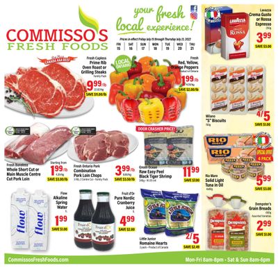 Commisso's Fresh Foods Flyer July 15 to 21