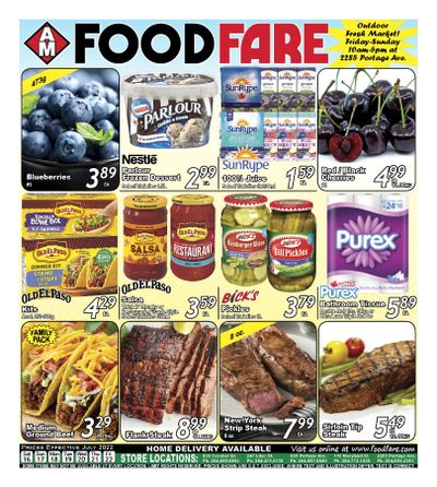Food Fare Flyer July 16 to 22