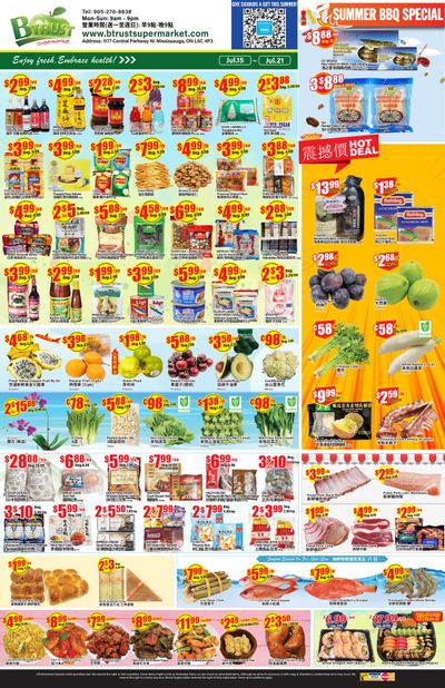 Btrust Supermarket (Mississauga) Flyer July 15 to 21