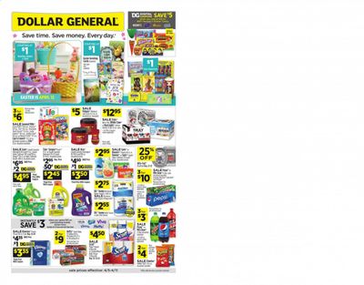 Dollar General Weekly Ad & Flyer April 5 to 11