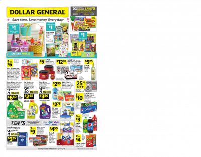 Dollar General Weekly Ad & Flyer April 5 to 11