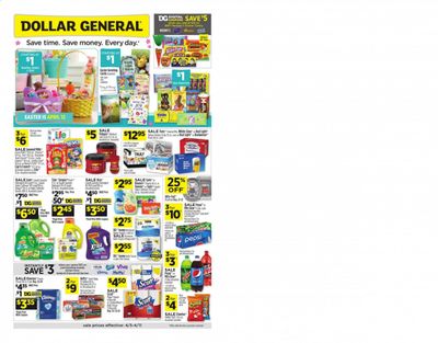 Dollar General Weekly Ad & Flyer April 5 to 11