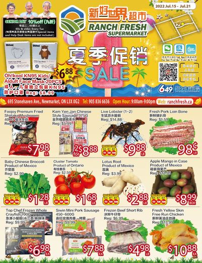 Ranch Fresh Supermarket Flyer July 15 to 21
