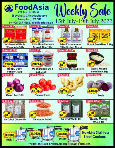 FoodAsia Flyer July 15 to 19