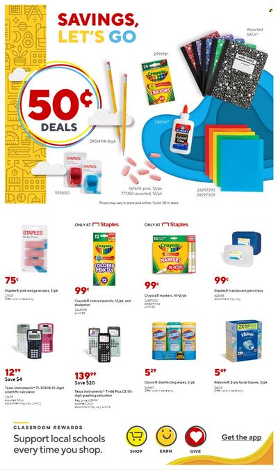 Staples Weekly Ad Flyer July 16 to July 23