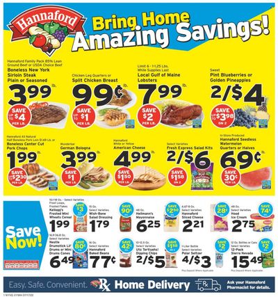 Hannaford (NY) Weekly Ad Flyer July 17 to July 24