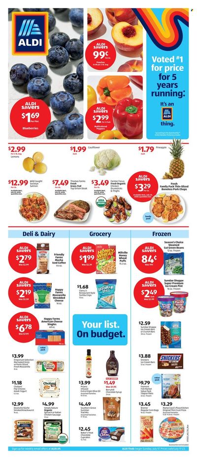ALDI Weekly Ad Flyer July 17 to July 24
