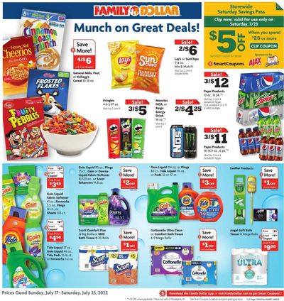 Family Dollar Weekly Ad Flyer July 17 to July 24