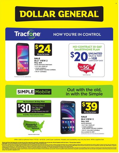 Dollar General Weekly Ad Flyer July 17 to July 24