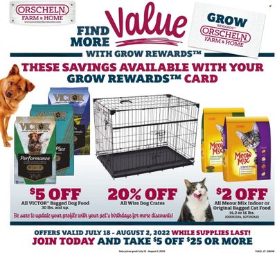 Orscheln Farm and Home (IA, IN, KS, MO, NE, OK) Weekly Ad Flyer July 17 to July 24