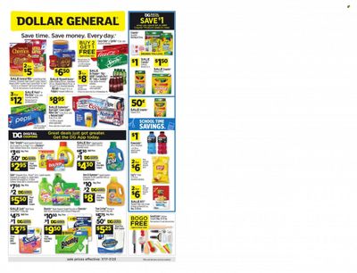 Dollar General (SC) Weekly Ad Flyer July 18 to July 25