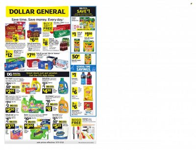 Dollar General (MS) Weekly Ad Flyer July 18 to July 25