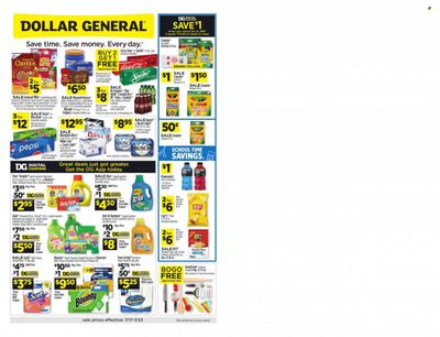Dollar General (AL) Weekly Ad Flyer July 18 to July 25