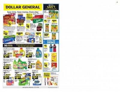 Dollar General (CA) Weekly Ad Flyer July 18 to July 25