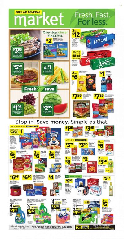 Dollar General (VA) Weekly Ad Flyer July 18 to July 25