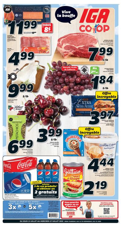 IGA (NB) Flyer July 21 to 27