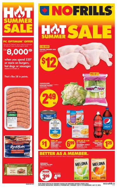 No Frills (West) Flyer July 21 to 27